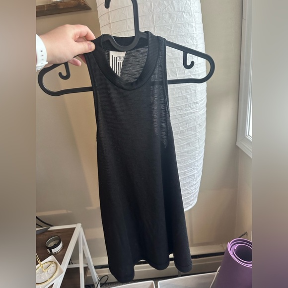 Free People Black High Neck Tank Top - Picture 1 of 5